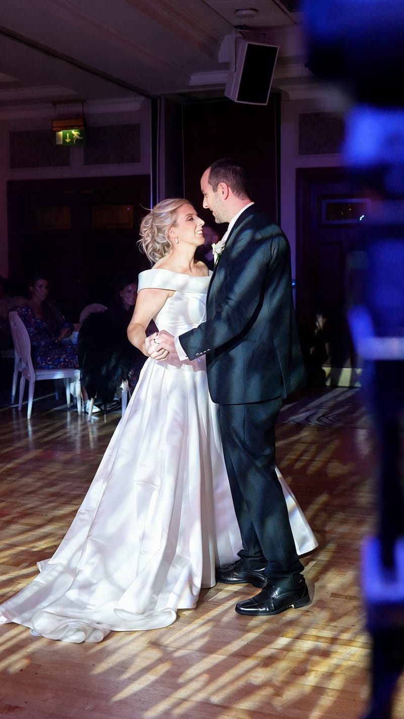 Wedding dance floor — Canal Court 3-12-22