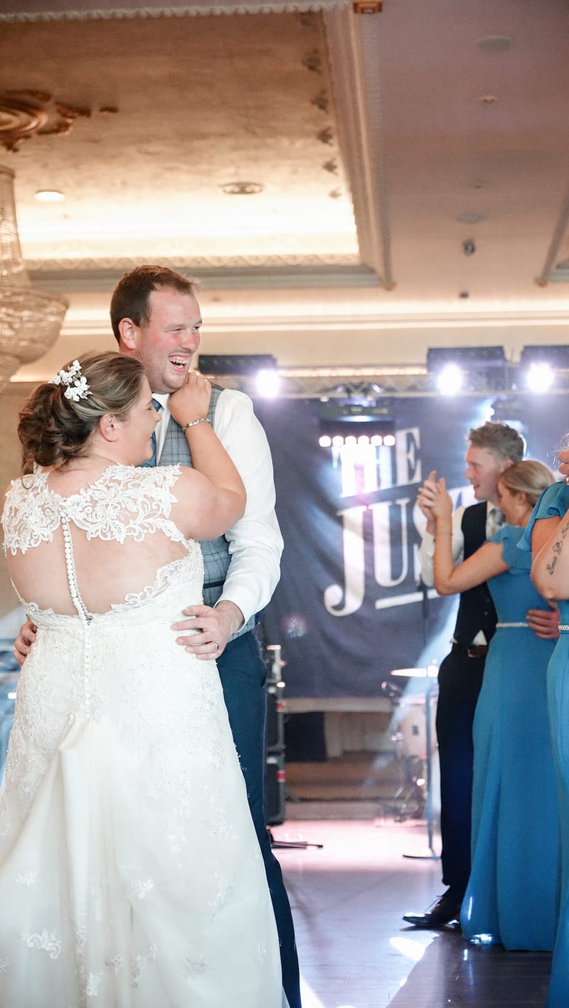 Wedding dance floor — Corrick House