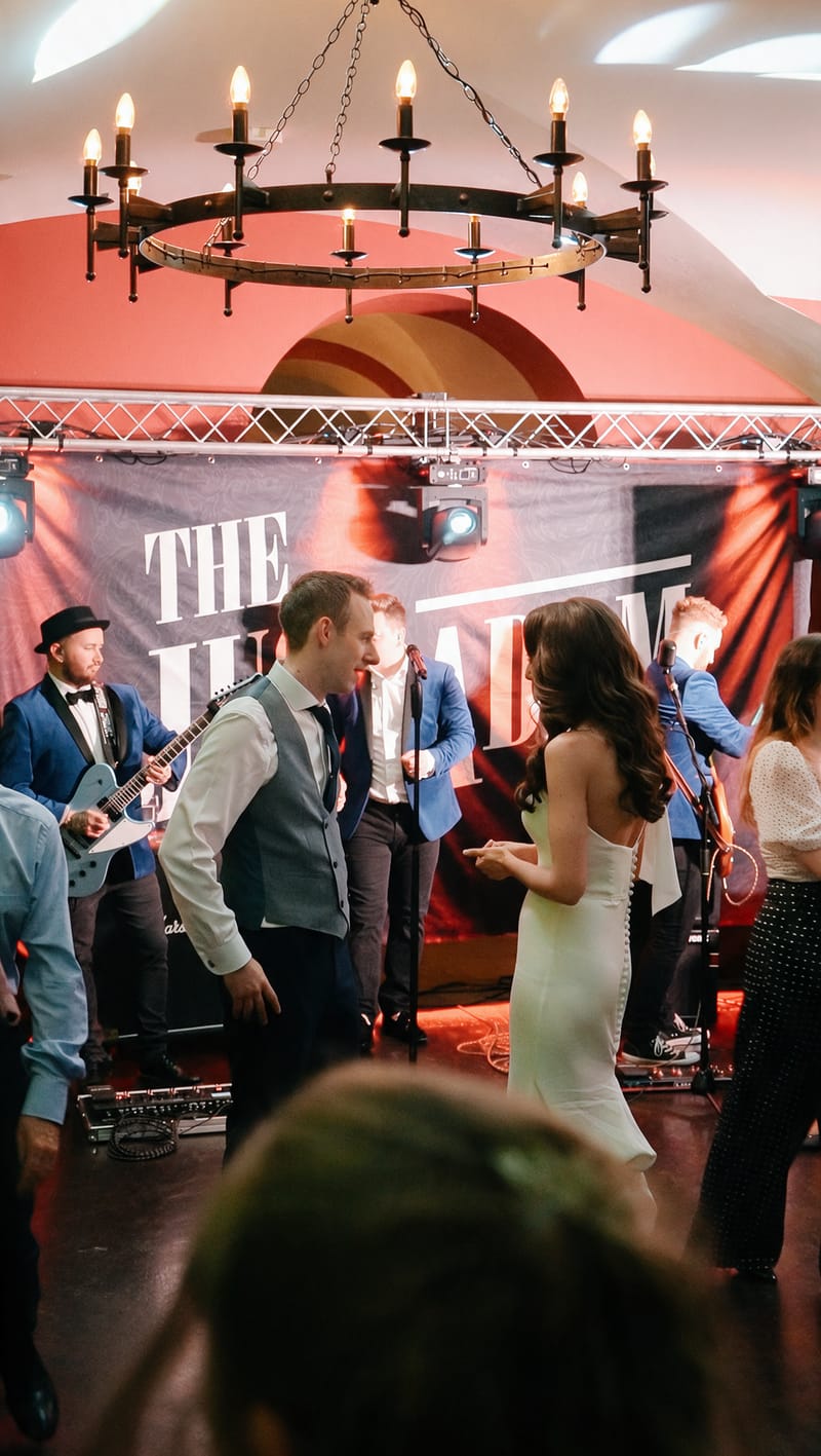 Wedding dance floor — Just Adam Band