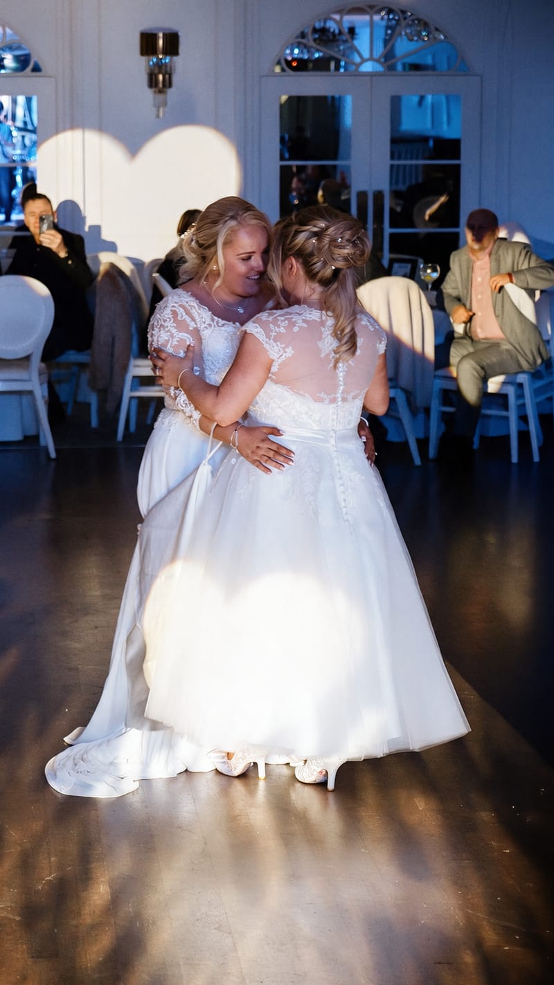 Wedding dance floor — Leighmour House